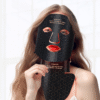 red light beauty mask with neck beauty instrument skin rejuvenation color light silicone led spectrum large row light mask