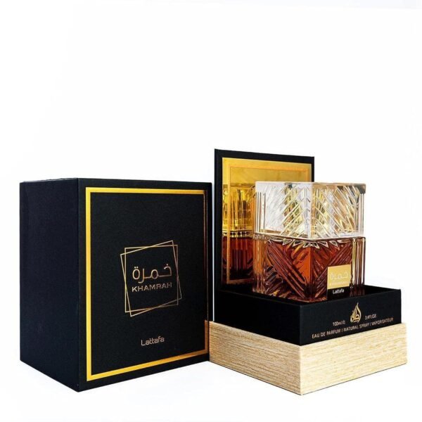 跨境lattafa拉塔法男士香水持久留香大牌中东阿拉khamrah伯100ml