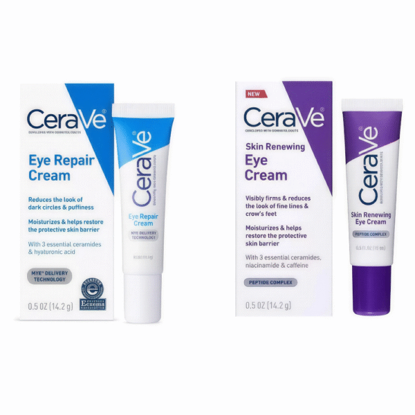cerave anti aging retinol face serum, sealed with retinol with hyaluronic acid, niacinamide, and ceramides, smooths wrinkles and fine lines, and gently brightens skin