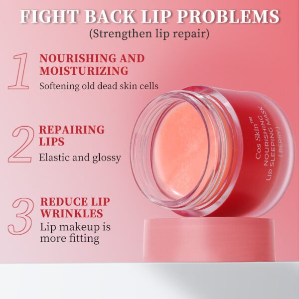 cross border special heating sale cosskin lip mask cares for the lip area moisturizing, moisturizing, soft and anti drying and cracking lip mask