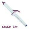 hairbeauty 3d curling iron – ceramic ionic hair curler, large wave styler, hair waver wand for voluminous, damage free styling