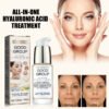 jaysuing hyaluronic acid serum lightens eye bags, dark circles, anti wrinkles, firms and brightens the skin