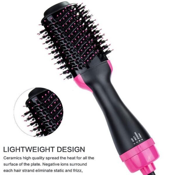 four in one hot air comb manufacturer wholesale amazon cross border hair comb negative ion hair dryer high power hot air comb