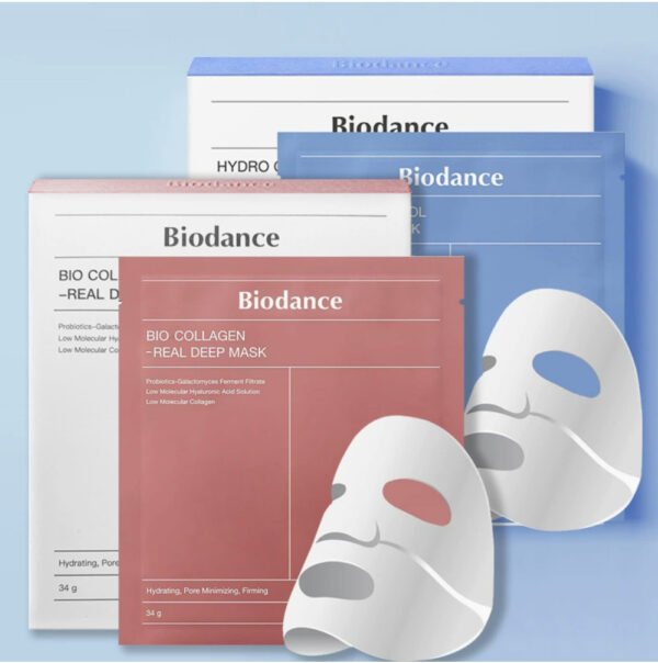 south korean biodance rejuvenating collagen mask, white complexion, firming, anti wrinkle hydrating mask, face mask