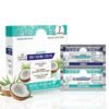 coconut oil whitening strips for yellow teeth