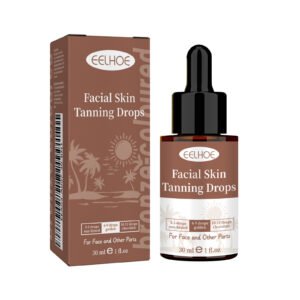 eelhoe facial tanning serum outdoor sunbathing helps to beautify the skin to create a bronzed skin tanning serum