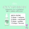 cross border supply of tanning drops meihei drops european and american wind drops support 0em 32ml